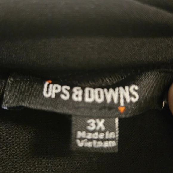 Elegant Black Wrap Dress Long Sleeves Size 3XL - Picture 11 of 12